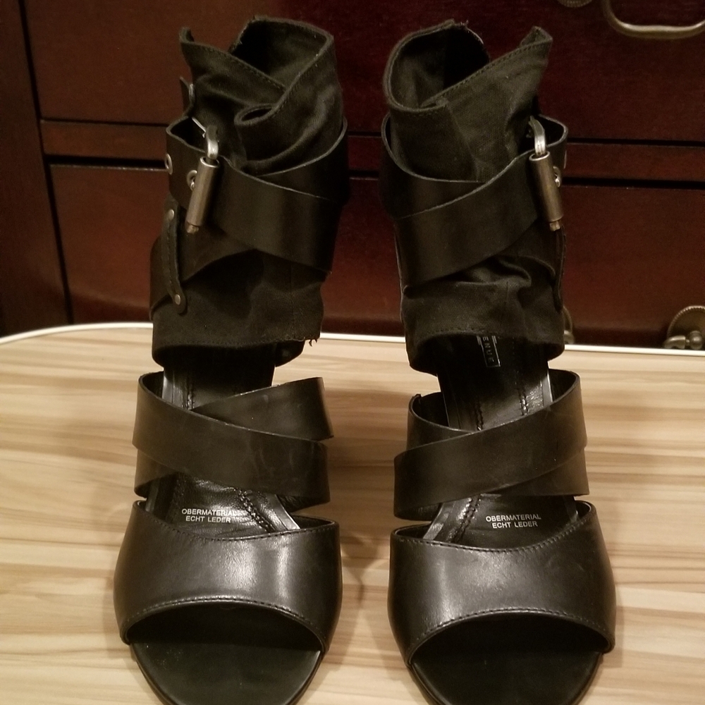 5th Avenue Leather High Heel Shoe Size 38 in EU. - Picture 2 of 6